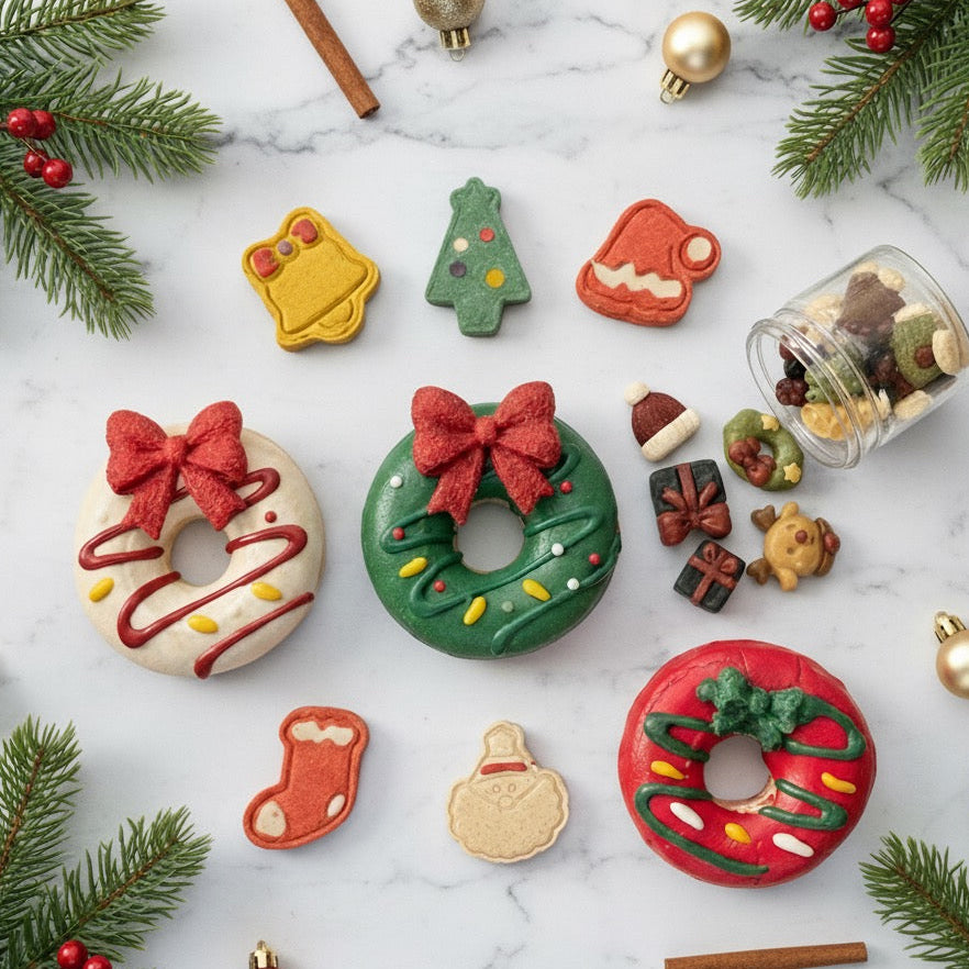 Christmas Doggy Treat Set