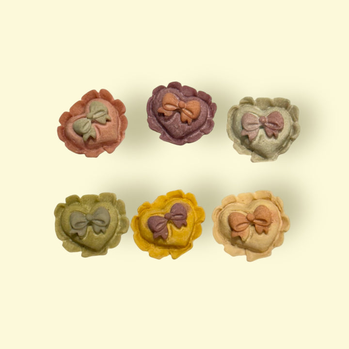 Chicken Bowtie Hearts