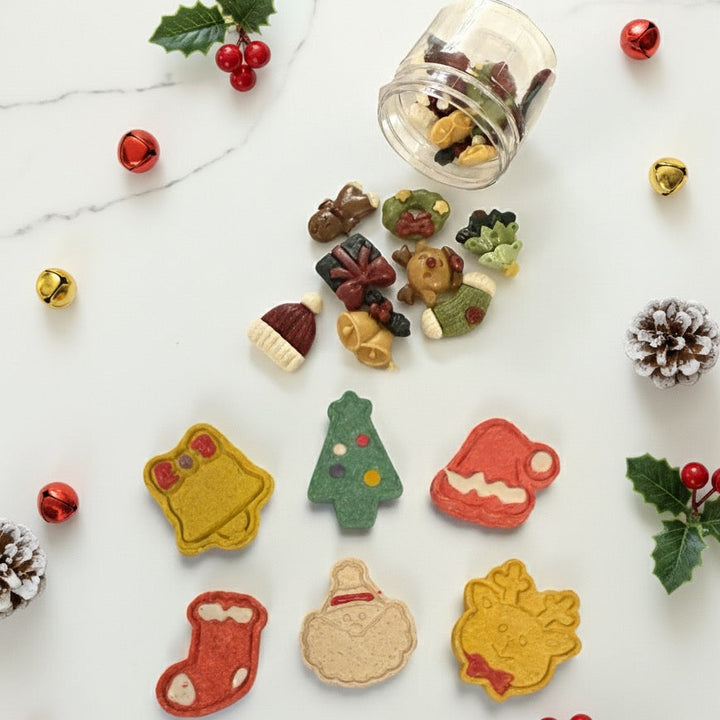 Christmas Kitty & Mini Pup Treat Set