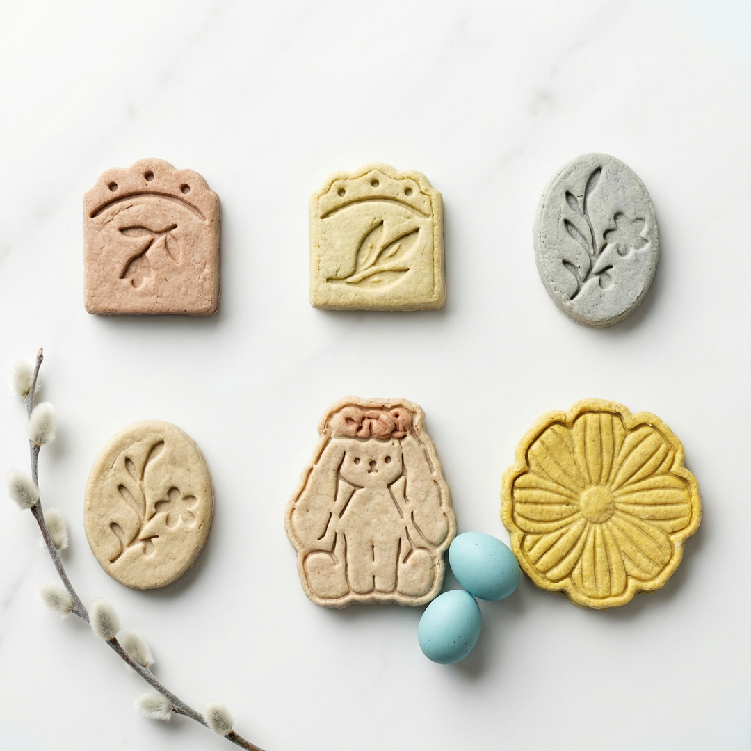 Bunny Garden Doggie Cookies (6pc)