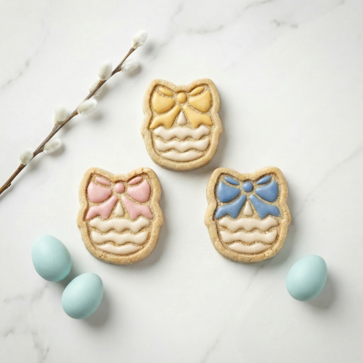 Sweet Bow Easter Eggs (3pc)