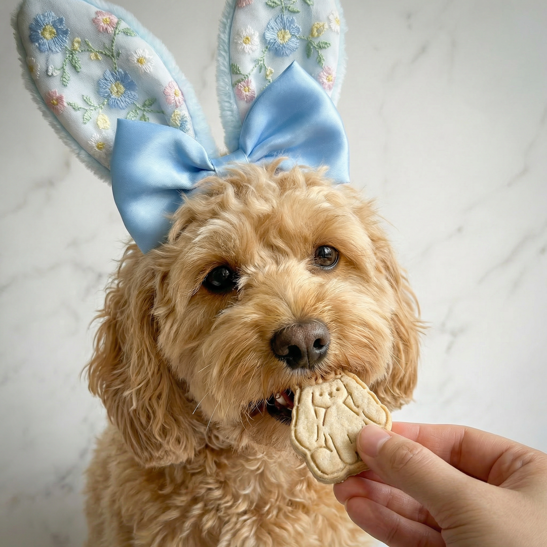 Bunny Garden Doggie Cookies (6pc)