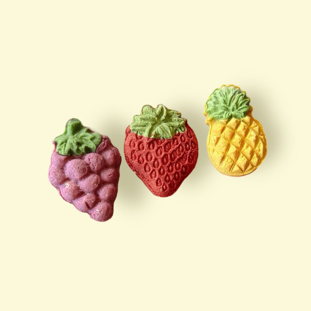 Strawberry Bites - Chicken Cookies