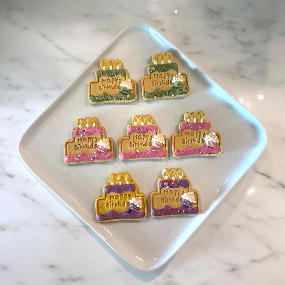 Mini Birthday Cake Cookie (1 Pc) - Wag&Purr Pet