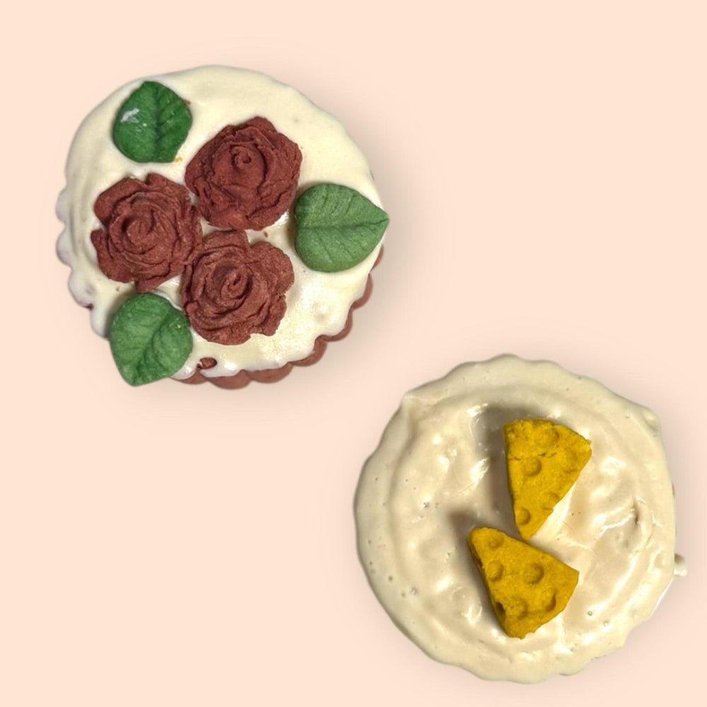 Blossom & Cheddar Mini Cake Jars (2 cakes/Jar) - Wag&Purr Pet