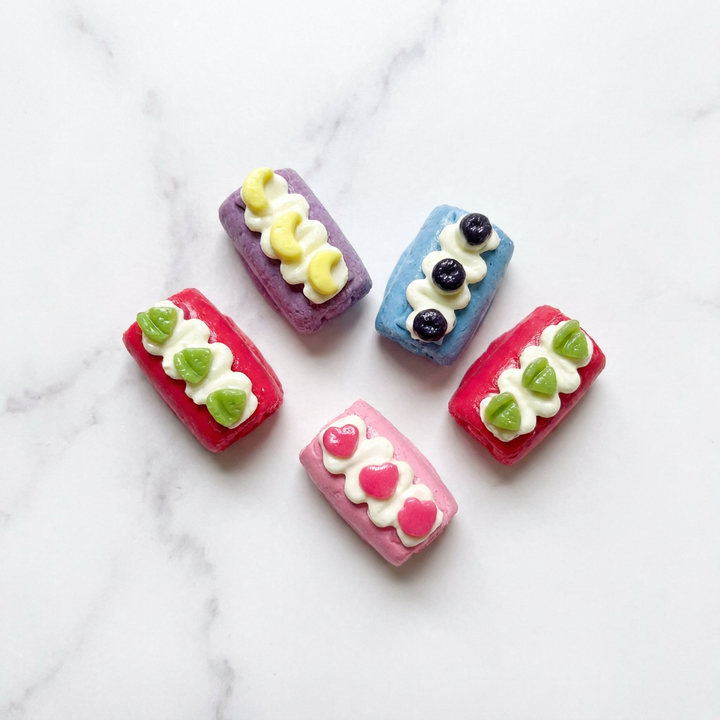 Goat Milk Swirl Roll Cakes (1oz)