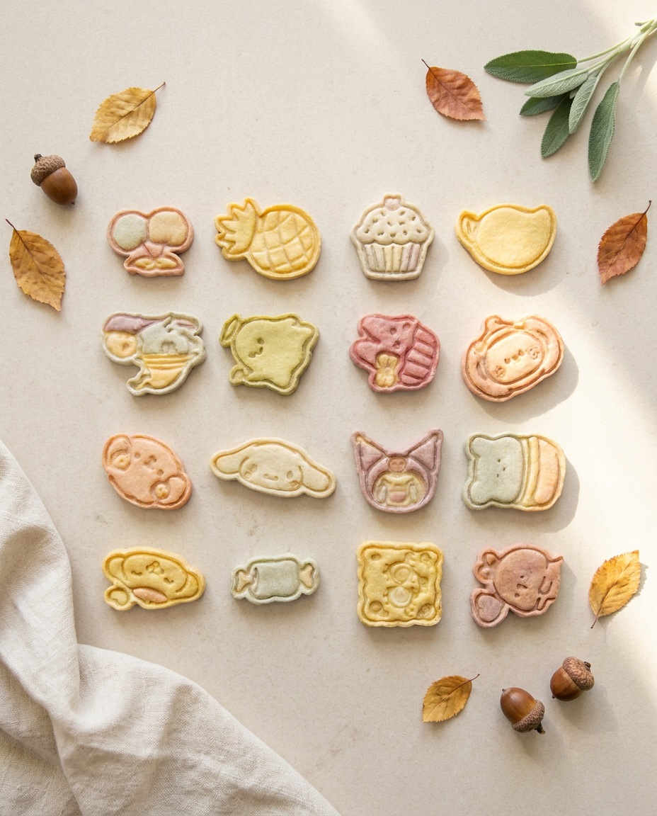 Assorted Fall Chicken Cookie Club (4pc)